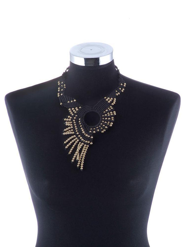 Colier lucrat manual  Liza Panait Liza Panait Online Boutique